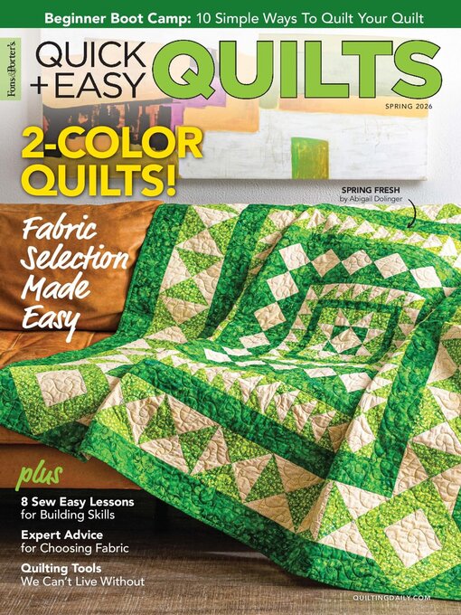 Title details for Quick+Easy Quilts by Peak Media Properties, LLC - Available